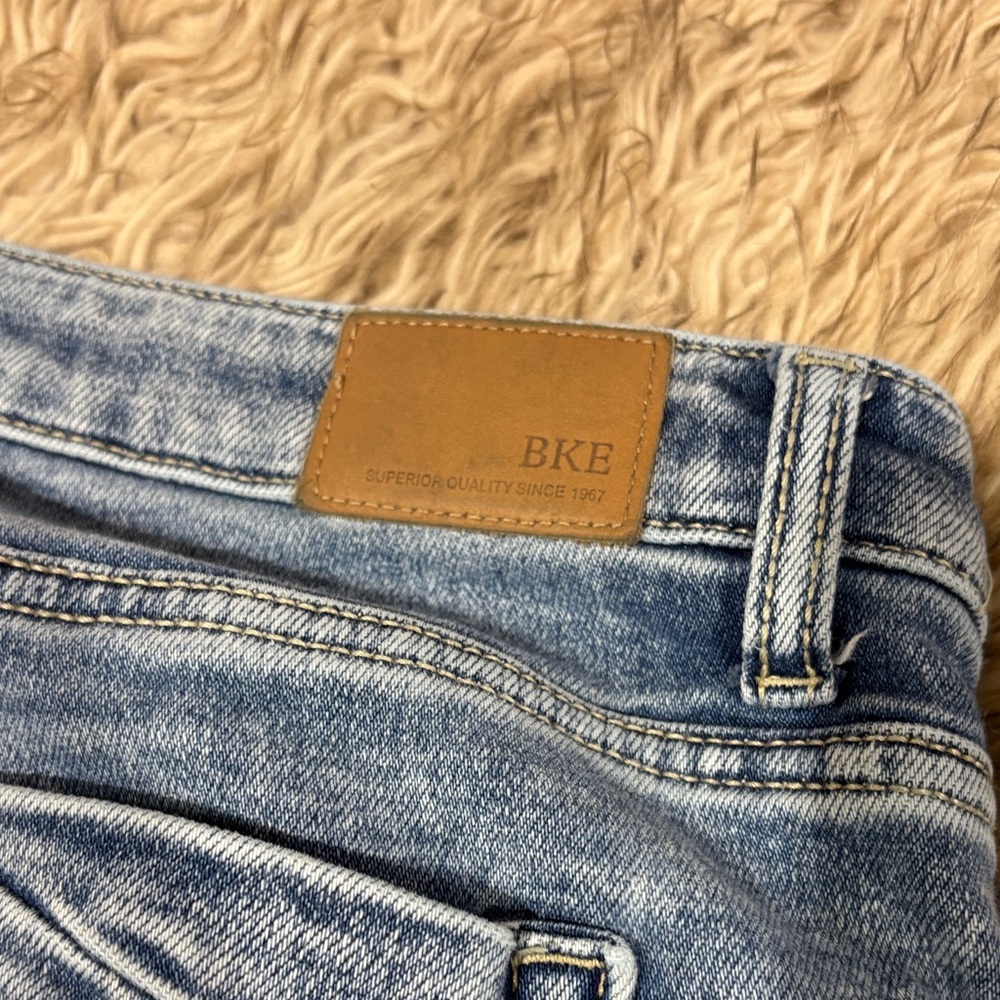 BKE Women's Boyfriend Jeans in Classic Blue - Picture 2 of 5